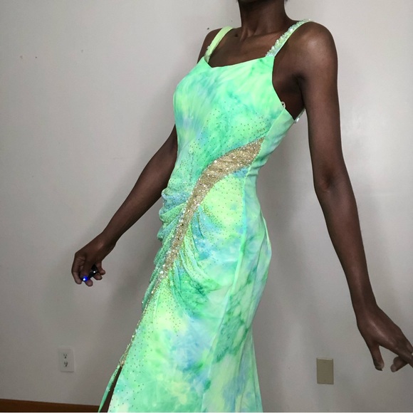 Y2K | LE GALA MON CHERI Mermaid Prom Dress - Picture 10 of 15